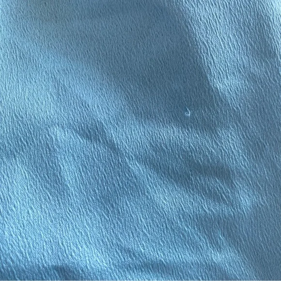 NWT Missguided Satin One Shoulder Asymmetric Ruched Side Midi Dress Blue 2 - Picture 12 of 16